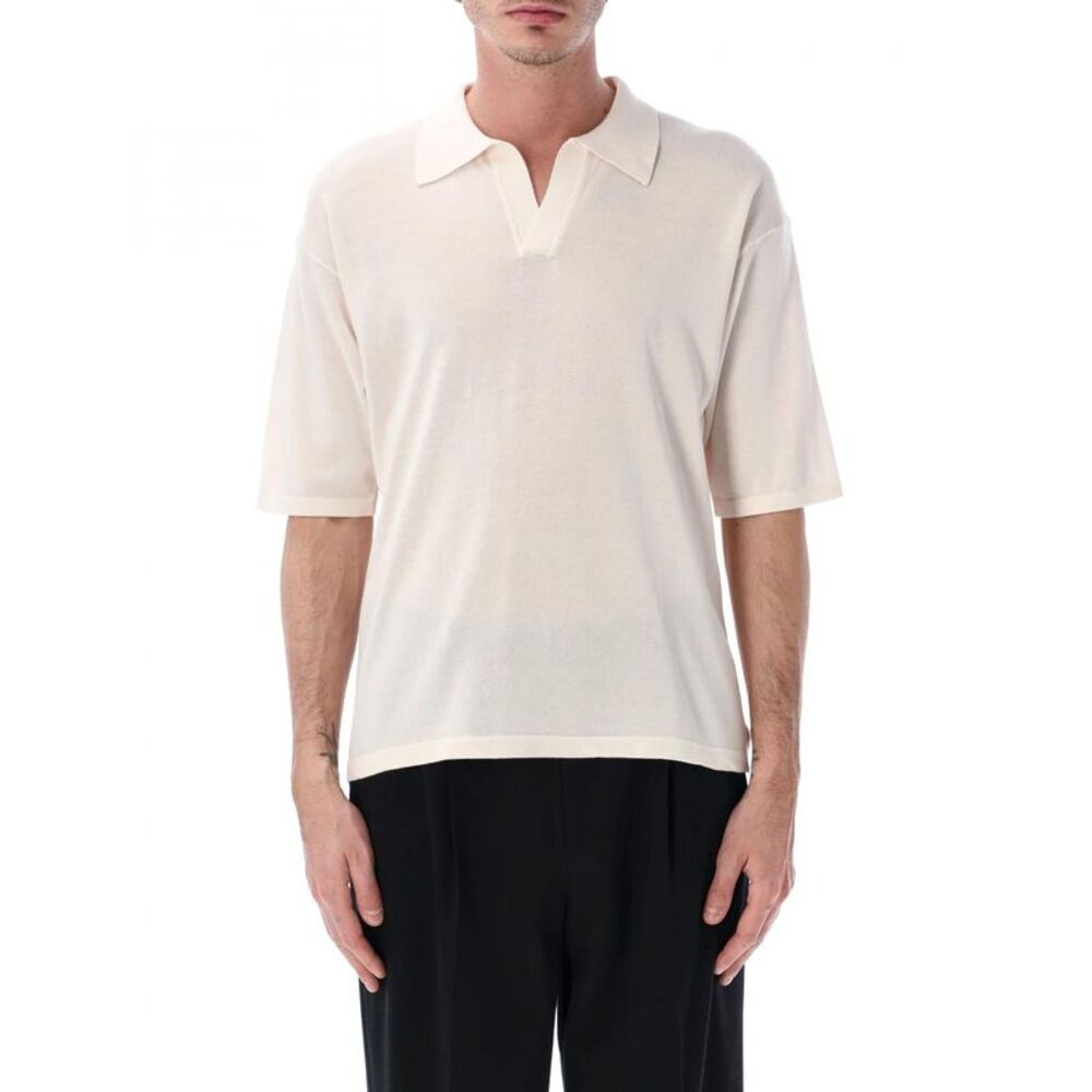 Roberto Collina Men Cotton Polo Shirt Roberto Collina